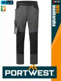 Portwest WX3 MOLEGREY prémium derekas slimfit munkanadrág - munkaruha