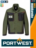 Portwest WX3 OLIVE prémium munkakabát - munkaruha