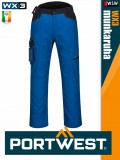 Portwest WX3 STEELBLUE prémium derekas service munkanadrág - munkaruha