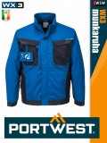 Portwest WX3 STEELBLUE prémium munkakabát - munkaruha