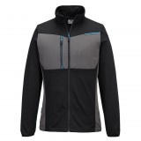 Portwest WX3 zippzáras polár fekete S