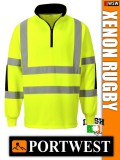Portwest XENON RUGBY jól láthatósági galléros pulóver - munkaruha
