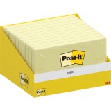 Post-It 6830-CY 76x127mm 100lap kanárisárga öntapadós jegyzettömb 100% PEFC, SGSCH-PEFC-COC-110078