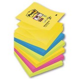 POST-IT Post-i Super Sticky Rio 76x76 mm 6db/csomag Z-tömb (330.203)