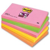 POST-IT Super Sticky 655S-N 127x76mm neon jegyzettömb (70005280378)