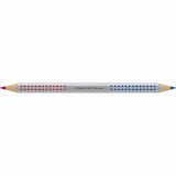 Postairón FABER-CASTELL Jumbo Grip háromszögletû piros-kék