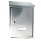 Postaláda álló VÉRTES (22 x 30 cm) horganyzott, névtartóval