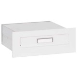 postaláda fehér beépíthető 36x12x24-40