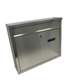 postaláda rozsdamentes lépcsőházi bekka 36x11,5x31