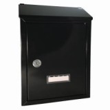 Postaláda VÉRTES záras 21x30cm fekete (3490147)