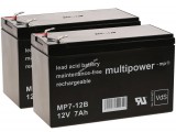 Pótakku (multipower) szünetmenteshez APC Smart-UPS 750, APC RBC48 stb. 12V 7Ah (7,2Ah is)