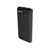 Power bank, 20.000mAh, 20W, AVAX PB220, fekete (AXPB220B)