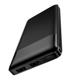 Power Bank Hoco 10 000MAH LCD 2A Easy Travel J72 fekete
