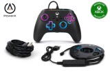 PowerA Advantage Lumectra, Xbox Series X|S, Xbox One, PC, RGB Lighting, Fekete, Vezetékes kontroller + RGB LED Strip