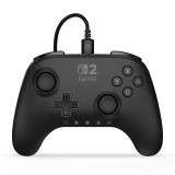 PowerA Advantage Wired, Nintendo Switch 2, Official, Hall Effect, Fekete, Vezetékes kontroller