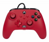 PowerA Enhanced Wired, Xbox Series X|S, Xbox One, PC, Artisan Red, Vezetékes kontroller