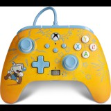 PowerA Enhanced Wired, Xbox Series X|S, Xbox One, PC, Cuphead: Mugman, Vezetékes kontroller (1517532-01)