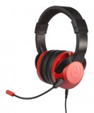 PowerA Fusion, Multi-Platform, Jack 3.5mm, Crimson Fade, Vezetékes headset