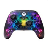 PowerA Fusion Pro Lumectra Wireless Kontroller Gamepad (Xbox Series X|S / Xbox One X|S / PC) - Fekete / Mintás (XBGP0278-01)