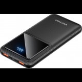 Powerbank, Vention, FHKB0, 10000mAh, Micro-USB, USB-C, 2xUSB-A, 22.5W (black) (FHKB0)