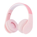 PowerLocus P1 Gyerek Bluetooth Fejhallgató Headset - Rózsaszín (PWL-P1KIDS-PINK)