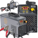 Powermat Akkumulátor töltő inverteres indítással 600A 12/24 V Töltő 80A PM-PI-600T