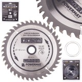 Powermat Fűrészkorong 185x20 40z TDD-185x20x40Z