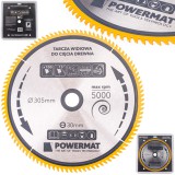 Powermat Fűrészkorong 305x30 100z TDD-305x30x100Z