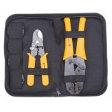 Powermat Krimpelő szerszám elektromos kábelekhez 7in1 PM-ZDK-7T