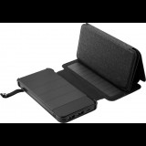 PowerNeed ES8000B Napelemes Powerbank 8000mAh 6W - Fekete (ES8000B)