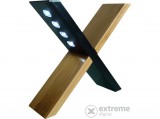 Powerplus Sphynx napelemes bambusz lámpa 4 LED-el