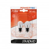 Powertec Standard BA15s 21W halogén izzó 12V (bliszter)