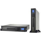 PowerWalker VFI 1000RM LCD (UPS) Dupla konverziós (online) 1 kVA 900 W 6 AC  Szünetmentes tápegység (UPS)