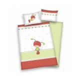 PQ Katicabogár 2 részes Óvodai Ágynemű-garnitúra 100x135+40x60 cm