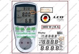 Practic KONNEKTOROS FOGYASZTÁSMÉRŐ ÉJSZAKAI ÁRAM + CO2 IS DIGITÁLIS ENERGIAKÖLTSÉGMÉRŐ OTTHONI ENERGIA FOGYASZTÁS MÉRŐ WATTMÉRŐ