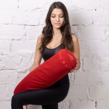 PRANA-Design Piros standard huzat jóga henger párnához