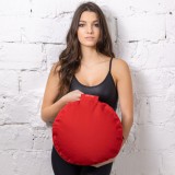 PRANA-Design Piros standard huzat kerek jógapárnához