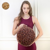 PRANA-Design PRANA Art Deco Tönkölyhéj kerek meditációs jógapárna - Ruby Wine