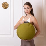 PRANA-Design PRANA Bombay Tönkölyhéj kerek meditációs jógapárna - Olive Green