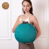 PRANA-Design PRANA Bombay Tönkölyhéj kerek meditációs jógapárna - Water Blue