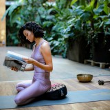 PRANA-Design PRANA Imagine Tönkölyhéj kerek meditációs jógapárna