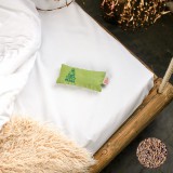 PRANA-Design prana levendula illatpárna zöld hímzéssel