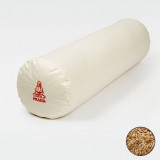 PRANA-Design PRANA Premium Tönkölyhéj henger jógapárna 70x20 cm + utántöltő