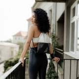 PRANA-Design PRANA Vegán bőr GymBag - Silver