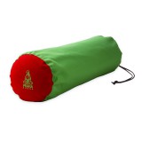 PRANA-Design Zöld - piros standard huzat jóga henger párnához