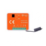 PRC IR RxUni-WIFI, univerzális, 2 csatornás,TUYA wifi vevőegység, 300-868 MHz (IR RXUNI-WIFI)