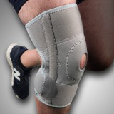 Premia neoprén térdrögzítő fémspirálsin oldaltámasszal 28-52 cm térdkörfogatra