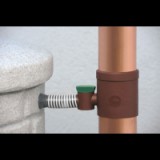 Premier Tech ereszcsatorna szűrő csappal, barna (2000110)