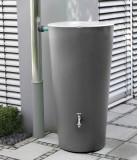 Premier Tech Esővízgyűjtő Rainbowl 210 L antracit, színes edény csap nélkül