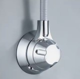 Prémium állítható öntapadós zuhanyfej tartó fürdőszobai használatra